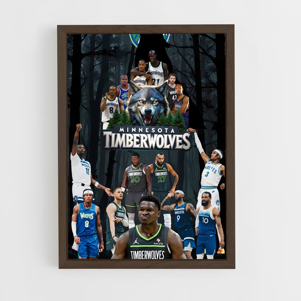 Poster Wolves United – affiche Basketball (vue 5)